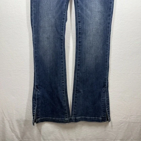 Judy Blue Blue Slim Boot Jeans Size 9/29 (28x30) Blue Medium Wash High Rise - Picture 2 of 16